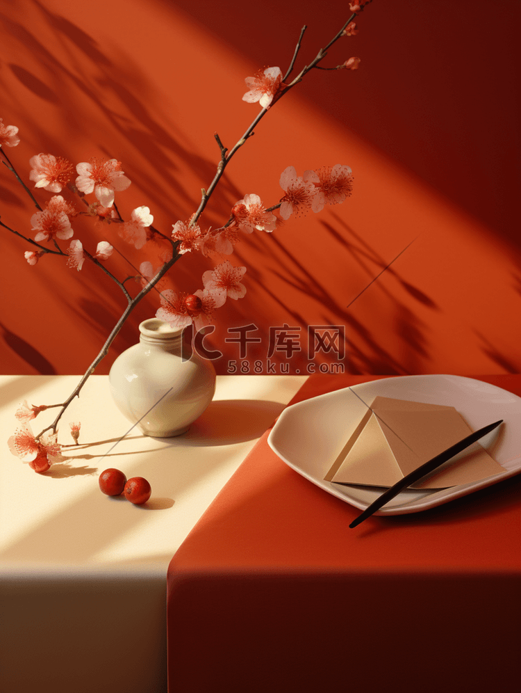 中国风春节装饰桌面图片7