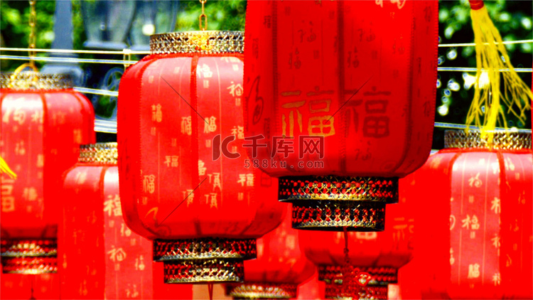 中国元素红灯笼