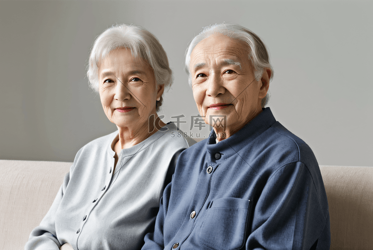 高清老年夫妇照片1