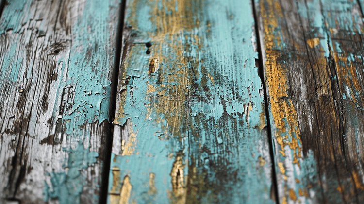 风化破旧掉漆木门背景图24
