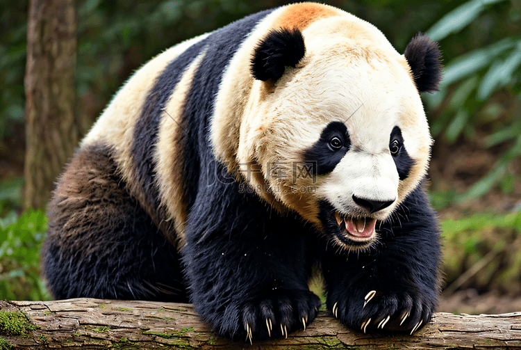 熊猫与竹子高清摄影配图9