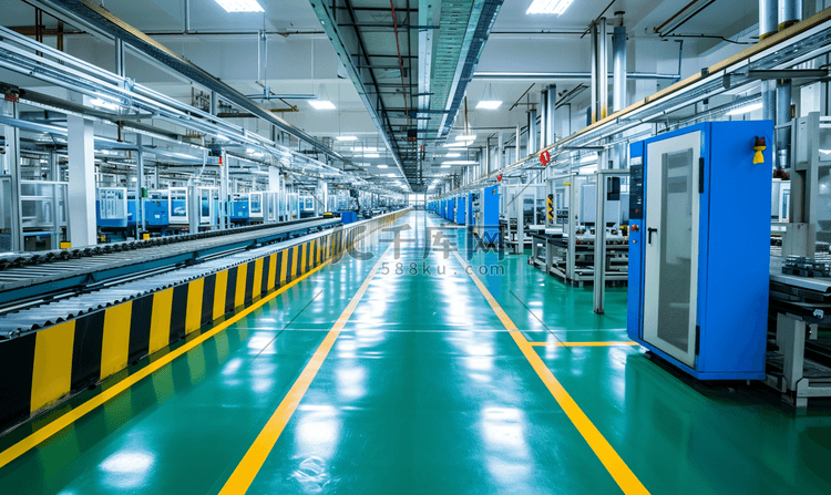 工业自动化生产组装生产线工厂车