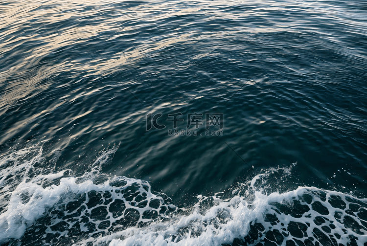 波涛汹涌海浪摄影图2