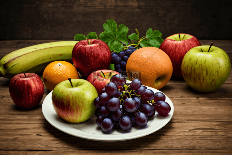 新鲜健康水果高清摄影图7