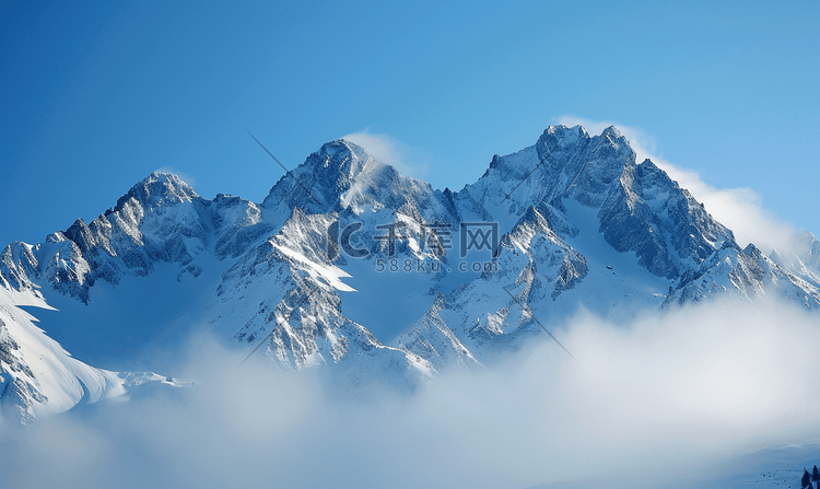 阿尔卑斯山风景