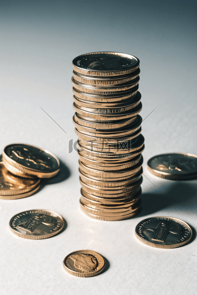 金融硬币理财摄影图片9