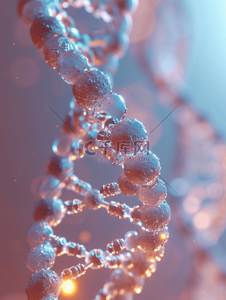 DNA染色体基因螺旋形生物科学