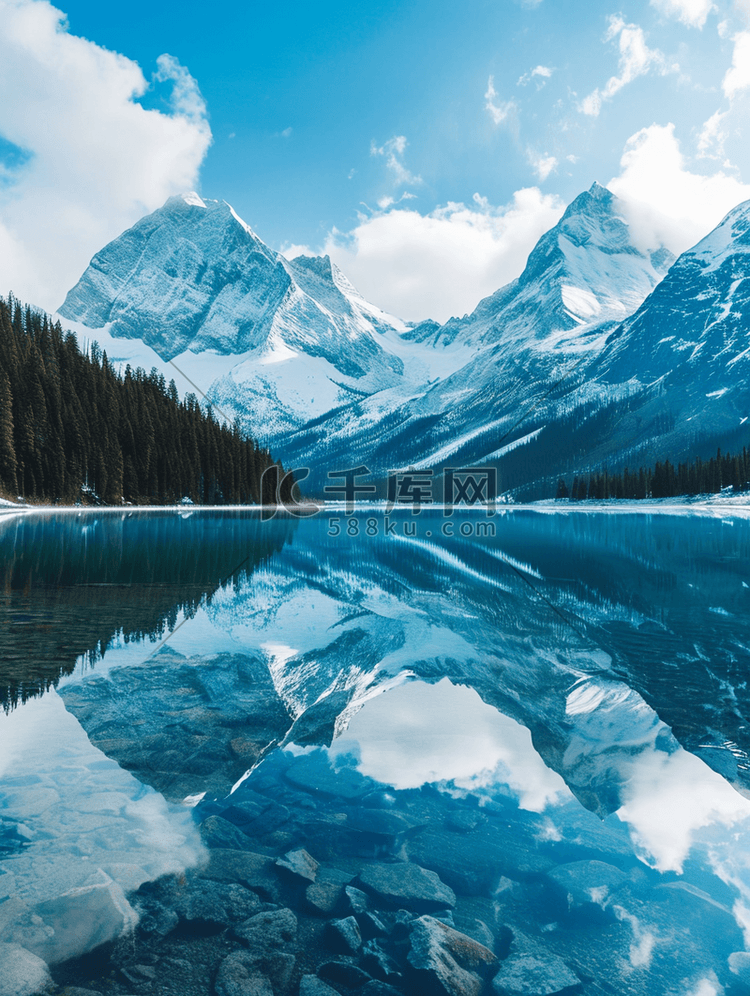 阿尔卑斯山风景