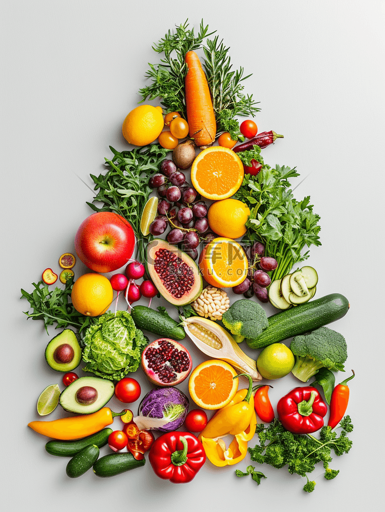 均衡饮食蔬菜水果食材原料