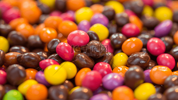 年货彩色糖豆巧克力豆7