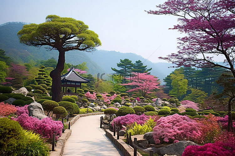 Teimun花园 韩国公园 美丽的花园