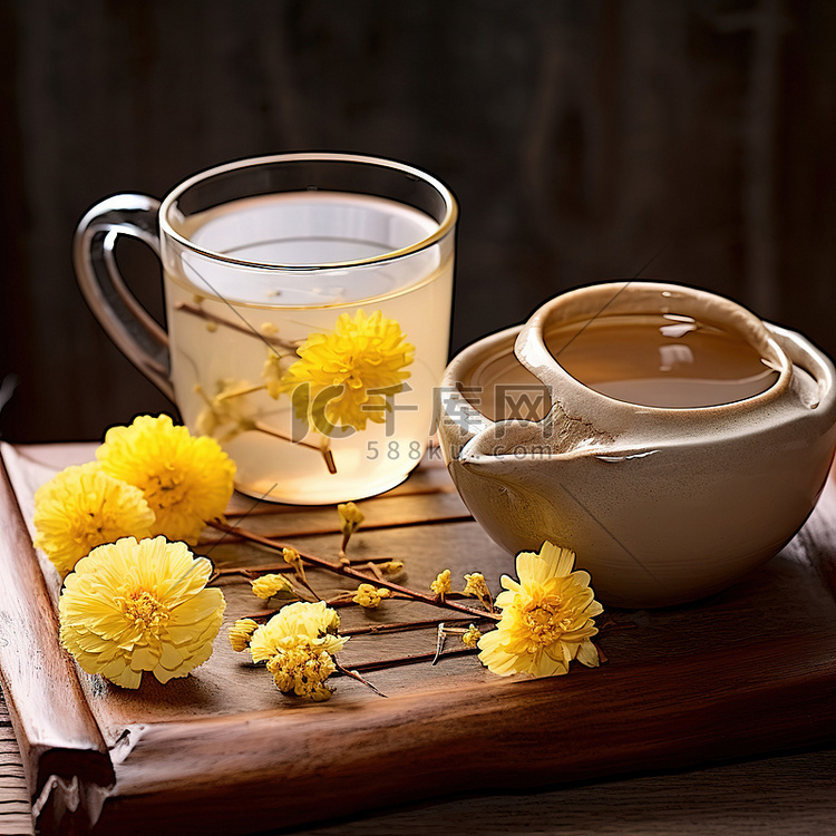 中国的花草茶 采用来自中国赤道