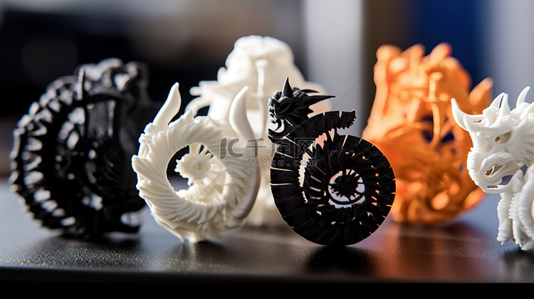 打印 3D 模型探索塑料物体的