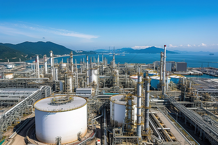 香港一间以天然气提供能源的炼油