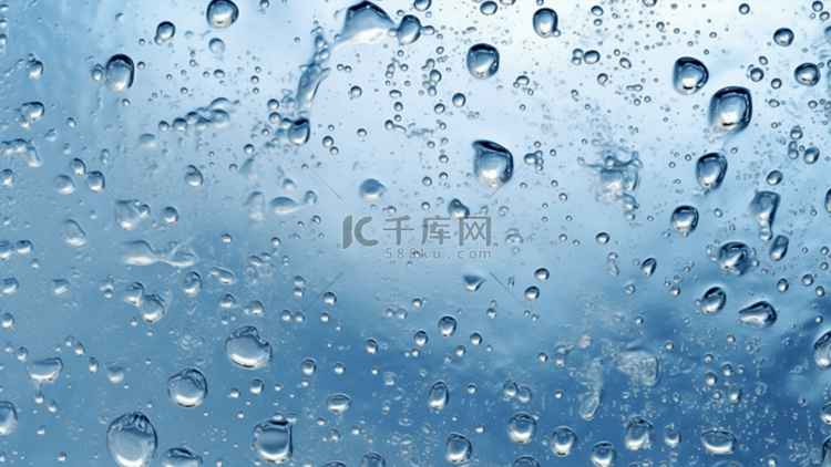 水滴高清微观雨水高清摄影