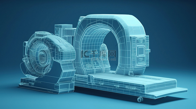 带比例尺的 3D 渲染中 MR