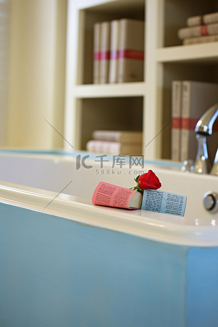 浴缸里的水和书