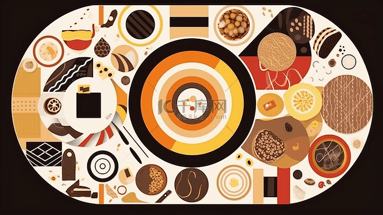 食物美食活动海报