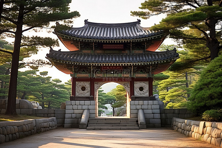 韩国新石器时代寺庙大门