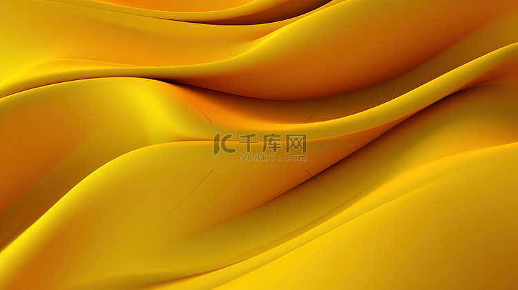 抽象背景上纹理黄色波浪图案的 