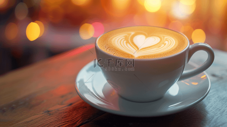 一杯温馨暖心的咖啡饮品图片12