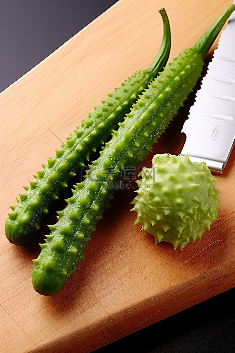 绿色秋葵刀