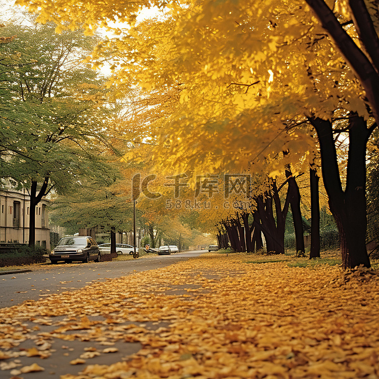纽约市的秋天照片