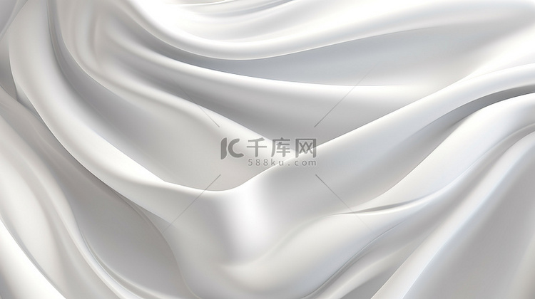 抽象背景的空白白色纺织表面的 