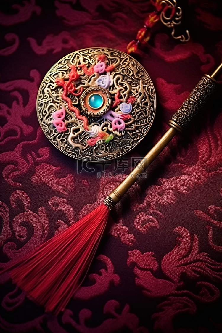 中国铙钹和藏龙魔杖