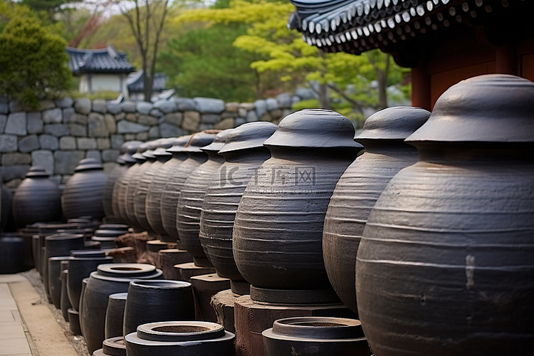 首尔花园内的陶窑