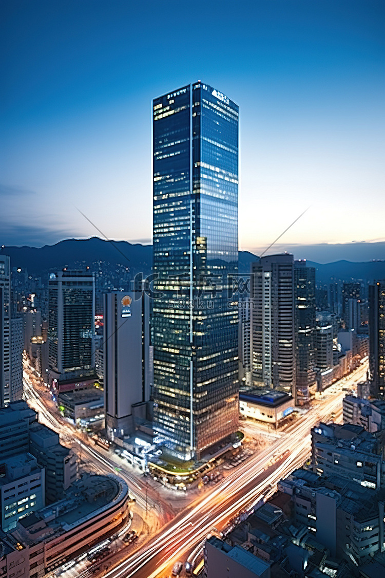 摩天大楼光州市首尔