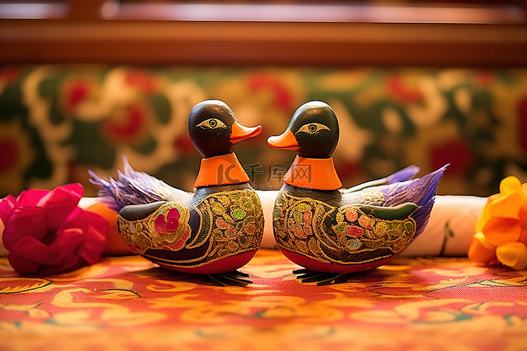 中式婚礼2只鸭子