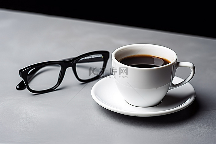 眼镜与咖啡