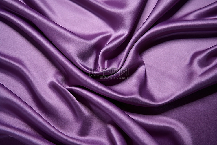 紫色缎面装饰面料