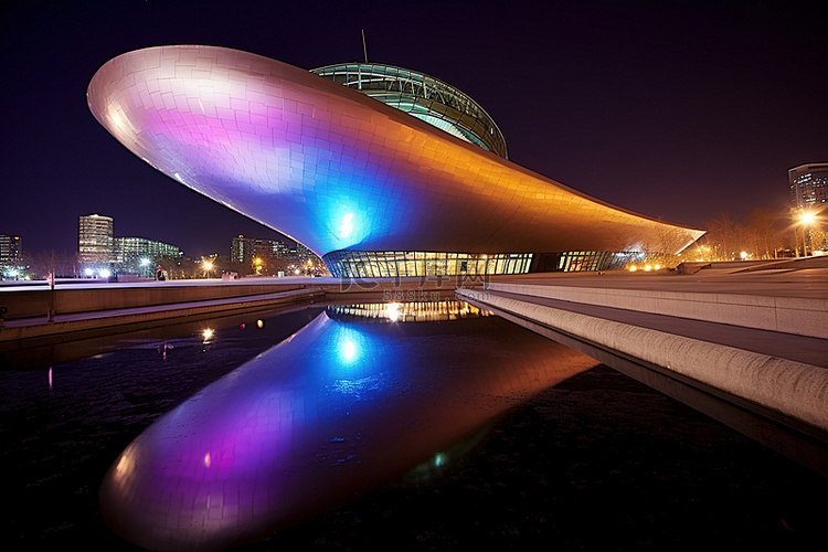 IEEE 建筑首尔文化博物馆夜景
