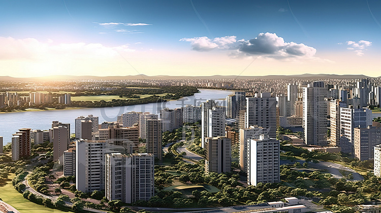 巴西房地产开发的未来可视化 3