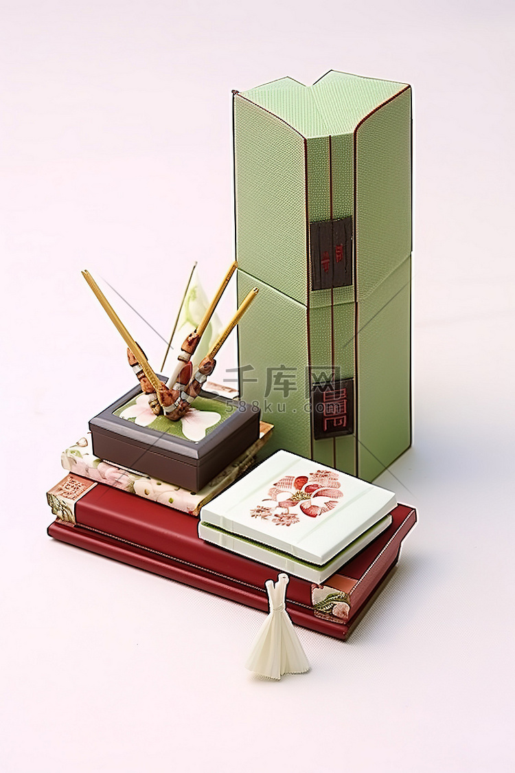 手工礼品神道主题折纸盒
