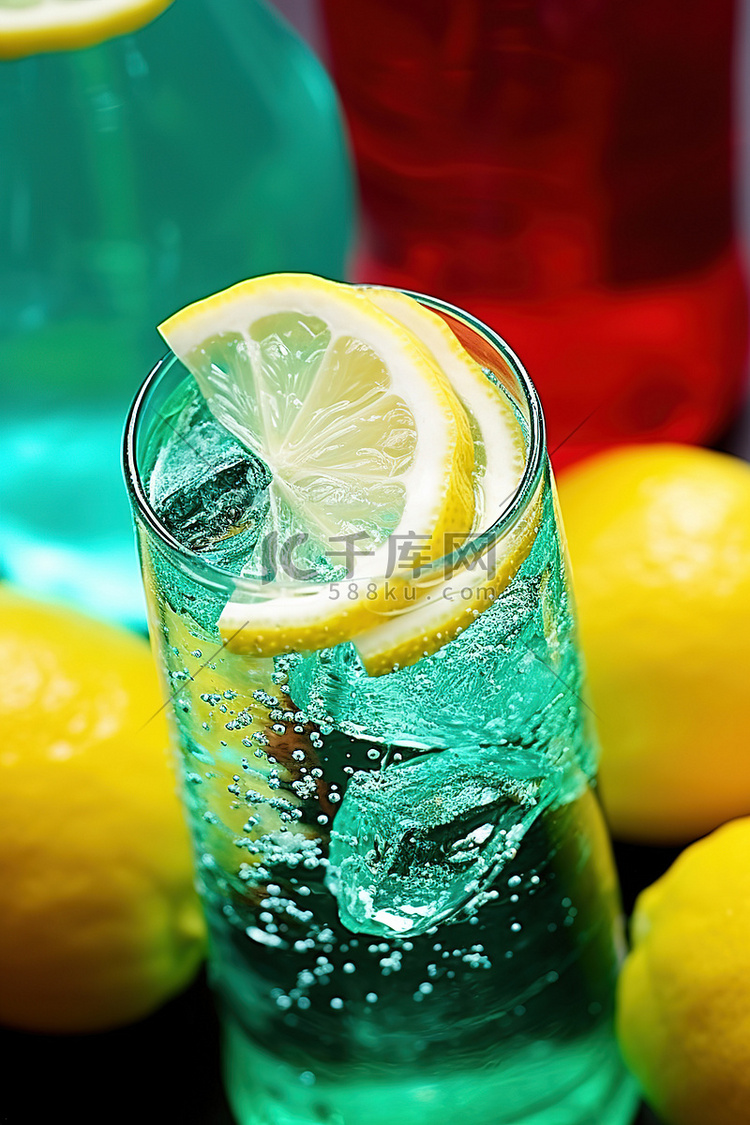 柠檬饮料果汁水