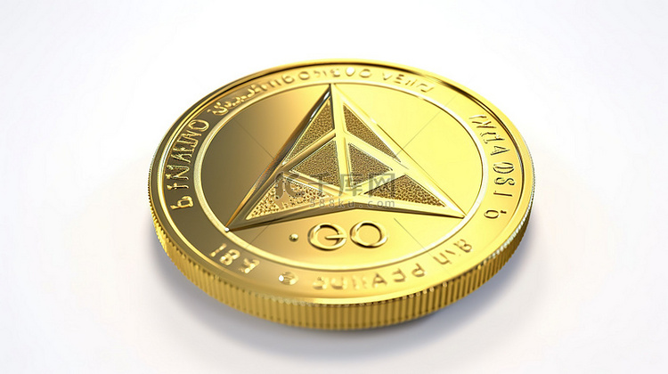 3D 渲染的 eos 加密货币
