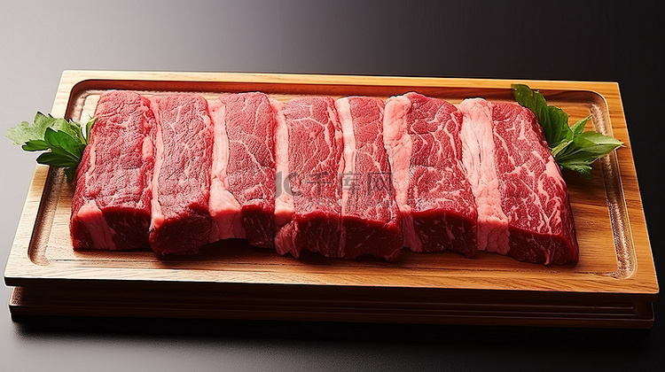木盘生牛肉片 150 克