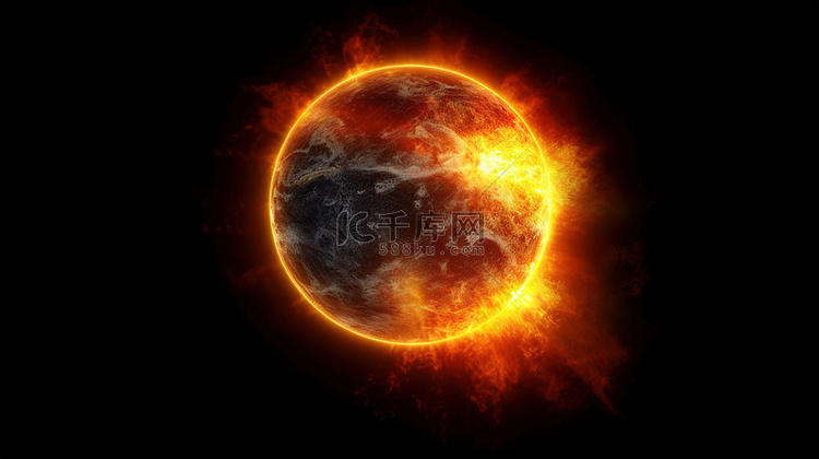 辐射太阳和地球气候变化我们的星