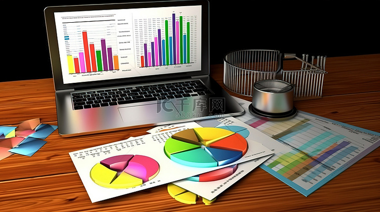 可视化在线营销财务报告数据分析