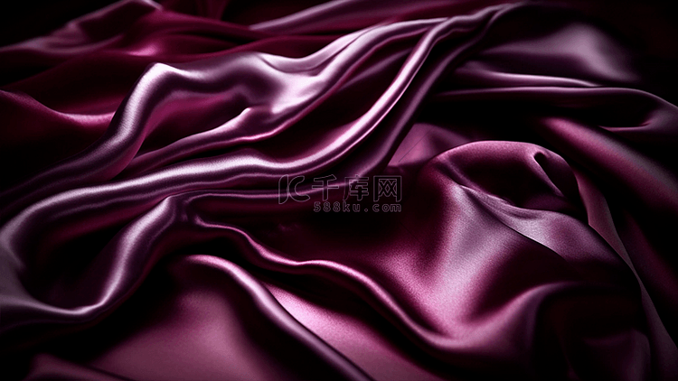 丝绸绸缎紫色背景