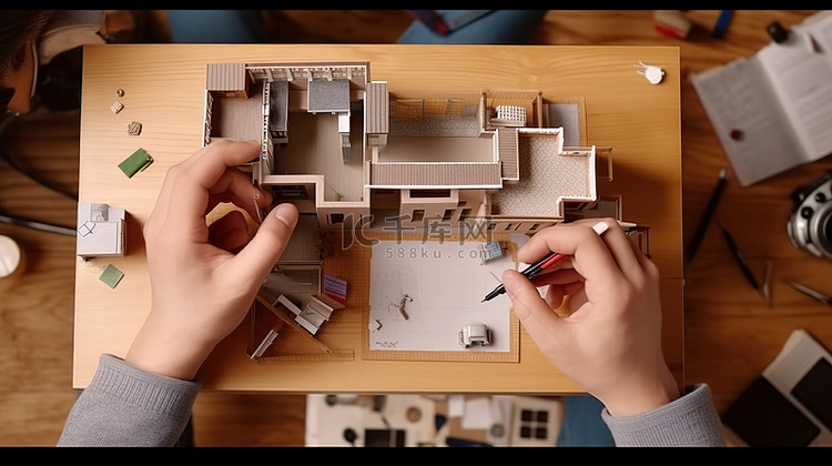 助理捕捉房屋 3D 模型而建筑