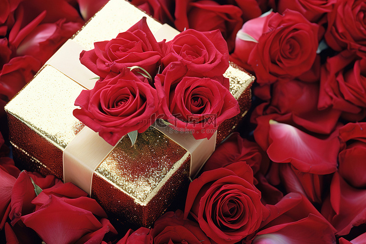 红玫瑰 情人节最好的罗马鲜花玫