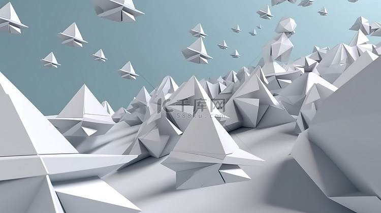 纸飞机飞过通知钟云的真实 3D