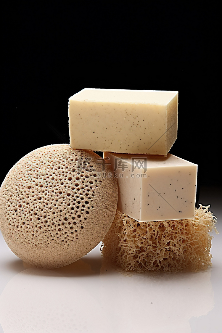 肥皂海绵和海绵