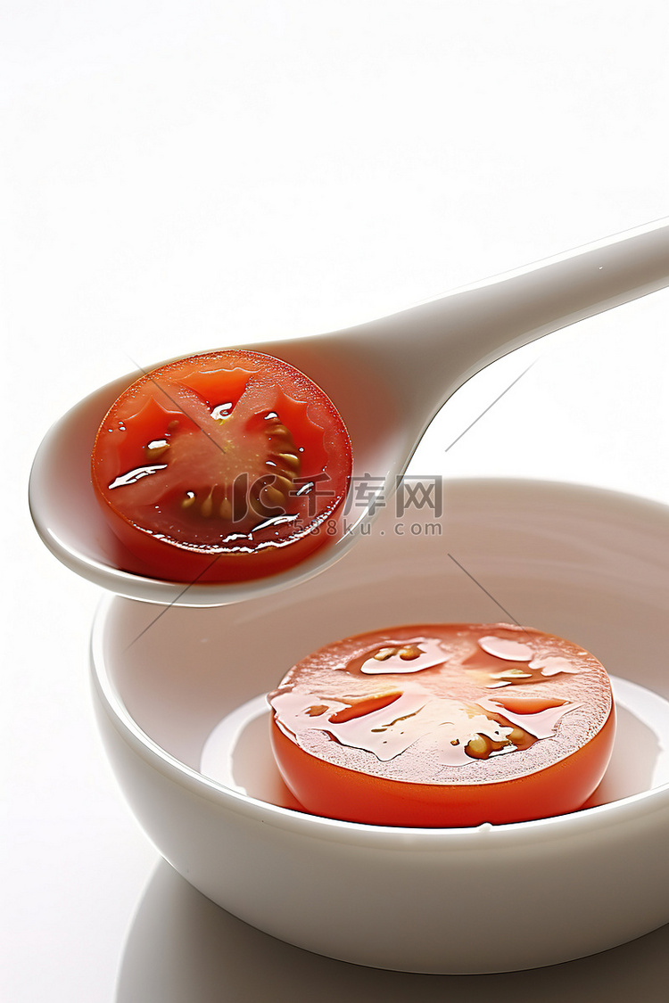 白勺上切片番茄