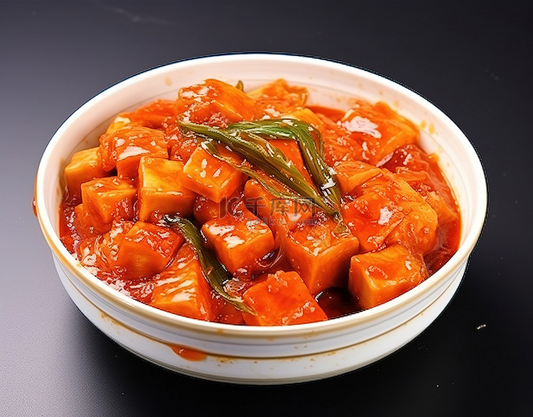 泡菜 osobukbae 韩国的传统菜肴