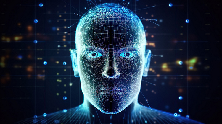 面部识别 3D 扫描是未来网络